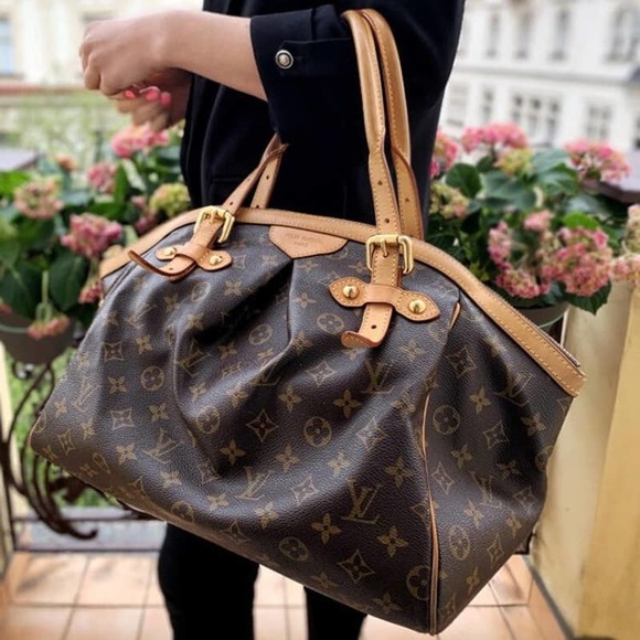 LOUIS VUITTON TIVOLI GM M HANDBAG40144 MONOGRAM CANVAS HAND BAG Brown Cloth  ref.797247 - Joli Closet